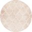 Ivory Elegance 7' Round Hand-tufted Wool Area Rug