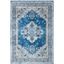 Brentwood Blue and Grey Hand-Knotted Reversible Area Rug