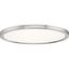 20" Brushed Nickel LED Flush Mount Ceiling Light