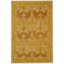 Elegant Ivory and Gold 4' x 6' Hand-Tufted Wool Area Rug