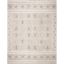 Grey and Ivory Hand-Tufted Wool 8' x 10' Area Rug