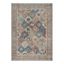 Cinzia Red and Blue Patchwork Washable Synthetic Area Rug 8' x 10'