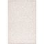 Ivory Beige Hand-Tufted Wool Rectangular Area Rug 5' x 8'