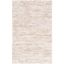 Ivory & Light Gold Synthetic 8' x 10' Low Pile Shag Rug