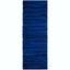 Handwoven Multi-Stripe Cotton Runner Rug, 2'3" x 10', Blue/Multi