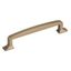 Golden Champagne 5-1/16" Modern Cabinet Bar Pull