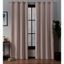 Blush Polyester Blackout Grommet Window Panels, Set of 2