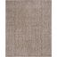 Marbella Light Gray and Dark Gray 8' x 10' Handwoven Wool Area Rug