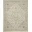 Elegant Ivory & Pink Distressed Kashan 8' x 10' Area Rug