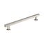 Satin Nickel 12-Inch Modern Appliance Pull with Mounting Hardware