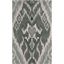 Hand-Tufted Capri Elegance Multi-Grey Wool and Viscose Silk Rug