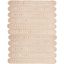 Hand-Knotted Ivory Jute 8' x 10' Area Rug