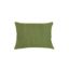 Pure Green Linen Down Alternative Throw Pillow 14x20