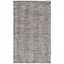 Artisan-Crafted Black Wool 8' x 10' Handwoven Area Rug