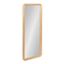 Scandinavian Mid-Century Modern Birchwood Full-Length Mirror - 16x48