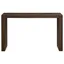 Monterey Dark Wood Rectangular Console Table with Brushed Finish