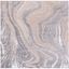 Amelia 6'7" Square Gray and Beige Abstract Rug