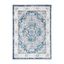 Bohemian Blue Distressed Medallion 8' x 10' Synthetic Area Rug