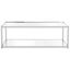 Bauhaus Chrome Glass Rectangular Coffee Table