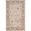 Hand-Knotted Brown and Ivory Wool Rectangular Area Rug