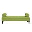 Lewis Bright Chartreuse Fabric Bolster Arm Bench