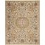 Handmade Sand Medallion Wool and Synthetic 8' x 10' Area Rug