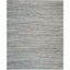 Coastal Breeze Hand-Woven Blue Wool 9' x 12' Area Rug