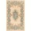 Ivory Elegance 4' x 6' Hand-Tufted Wool Rectangular Area Rug