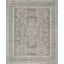 Gray Hand-Knotted Wool Rectangular Area Rug