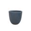 Charcoal Round Concrete Indoor/Outdoor Planter Pot 16.93"