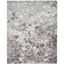 Luxe Lodge Light Grey/Purple Synthetic 8' x 10' Area Rug