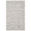 Coastal Charm Hand-Woven Cotton Flatweave 5' x 7' Gray Rug