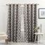 Taupe Polyester Blackout Grommet Window Curtain Panels