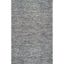 Gray Flat Woven Handmade Cotton Rectangular Rug