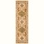 Beige Hand-Tufted Wool Persian-Style Area Rug, 2'3" x 4'