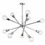 Armstrong Chrome 47" Sputnik Chandelier with Adjustable Arms