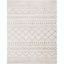 Sahara Bliss Ivory & Beige Hand-Knotted Shag Area Rug - 8' x 10'