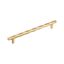 Champagne Bronze 10-1/16" Modern Industrial Bar Pull