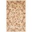 Ivory Beige Floral Safavid Style Rectangular Area Rug