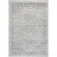 Reversible Gray Synthetic Moroccan Area Rug 62"x26"