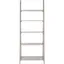 Albert 72" Gray Pine 5-Tier Ladder Shelf