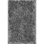 Reversible Handmade Tufted Gray Shag Area Rug 3' x 5'