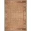 Taupe Elegance Hand-Knotted 9' x 12' Viscose Area Rug