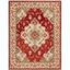 Antiquity Red and Grey Hand Tufted Wool Area Rug