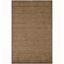 Handmade Brown Wool Shag Rectangular Area Rug 3' x 5'