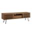 Render 59" Walnut Grain Media Console with Hairpin Legs