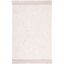 Ivory and Pink Hand-Knotted Reversible Area Rug, 3' x 5'