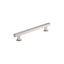 Polished Nickel Modern Cabinet Drawer Pull with Mounting Hardware