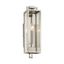 Beckham Polished Stainless Steel and Glass 1-Light Wall Sconce