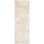 Ivory and Sand Hand-Tufted Wool Runner Rug